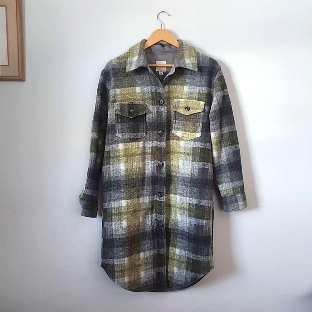 Long Button Up Flannel